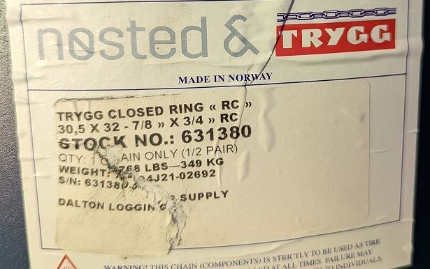 Trygg Ring Tire Chains and Tracks